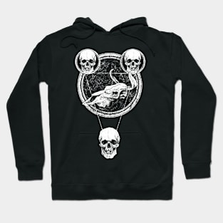 skull geomatry Hoodie